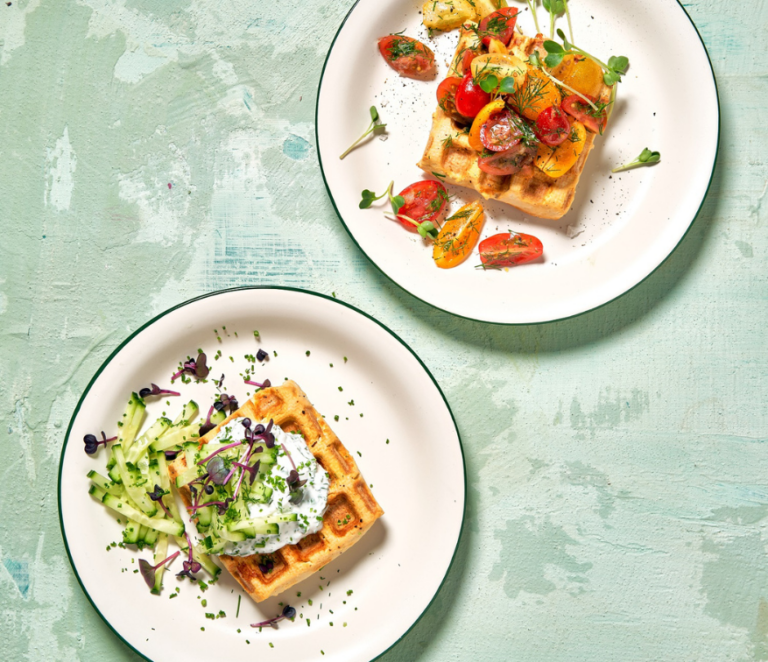Rezept für Spring Waffles