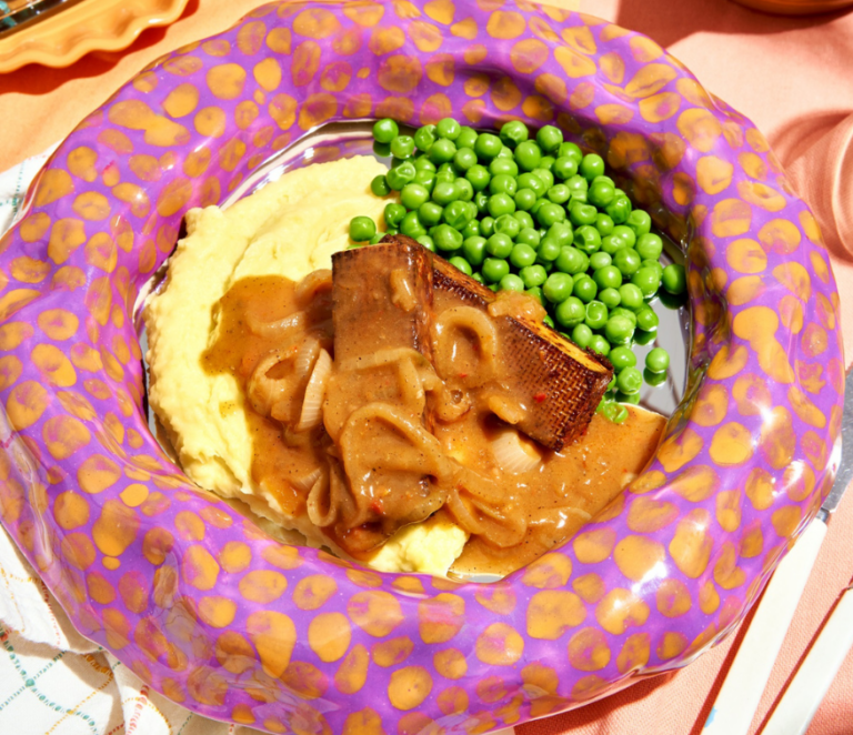 Rezept für Tofu Sticks mit Mash'n Gravy