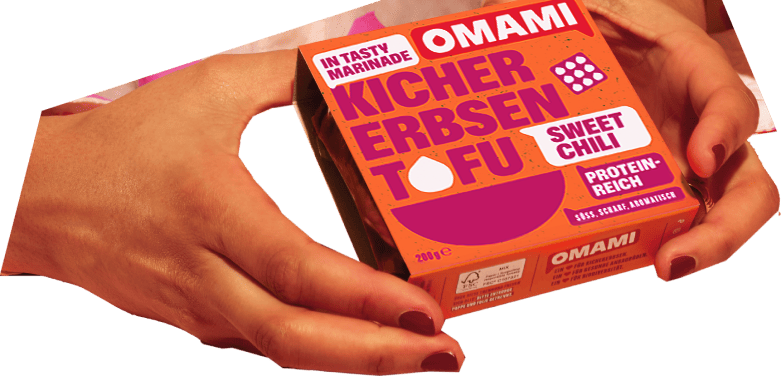 omami - Kichererbsentofu in köstlicher Marinade
